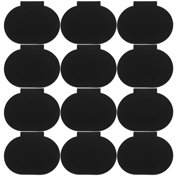 CCOCC 2026 New 12Pcs Clip on Basket Labels Price Display Label Clips Erasable Labels Storage Bin Clip on Labels