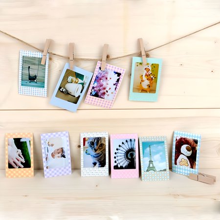 CCOCC 2026 New 20 Sheets Instant Films for Scrapbooking,Journaling,Crafts,Photography Photo Sticker for Fujifilm