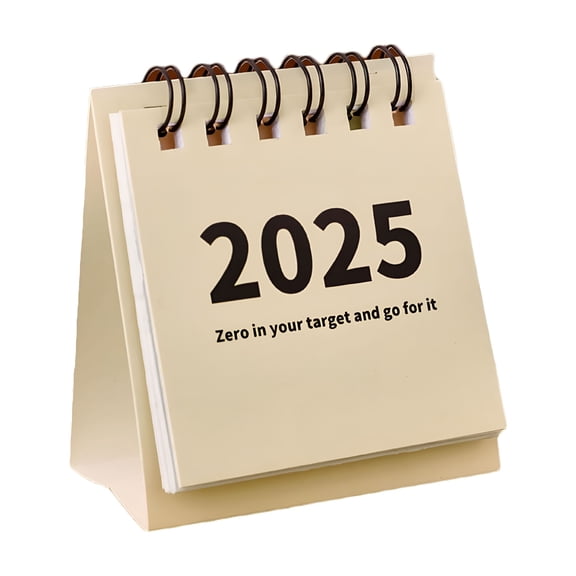 CCOCC 2026 New 2026 Mini Small Desk Calendar Wind Calendar Punch Card Countdown Planner for Office,Home,Study,Desk,Workspace Desktop Small Ornaments