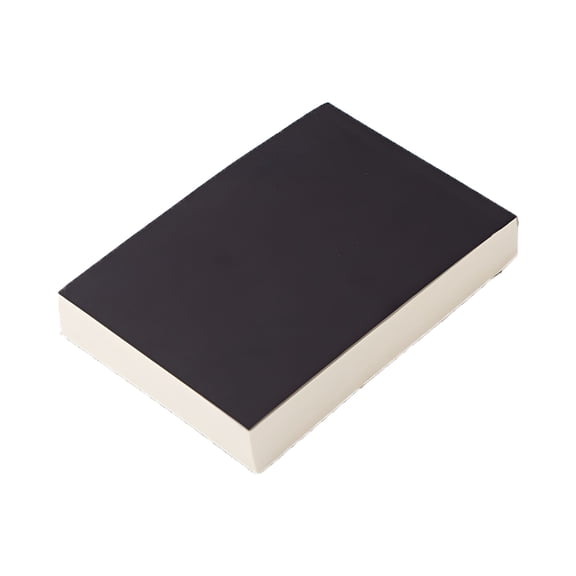 CCOCC 2026 New 250 Sheets White Blank Notebook for Animation Sketching Cartoon Creation Notepad for Drawing Art,Ideal Gifts,Cover Can Be Diy According to Their Own Preferences,Black