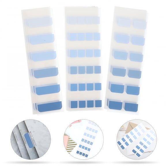 CCOCC 2026 New 3 Bags of Bookmark Tabs Book Annotation Tabs Sticky Index Tabs for Management Tabs Flags for Students Office School for Study,Reading,Organizing,Planning,Note Taking,Research