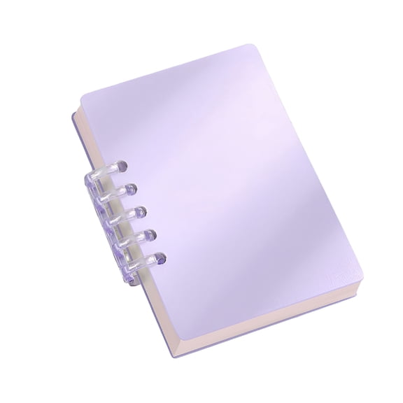 CCOCC 2026 New 3X5 Spiral Notebook 120 Pages (60 Sheets) Eco-Friendly Paper Cute Cartoon Design 4 Assorted Colors-Pocket Size for Students Travel&Daily Notes