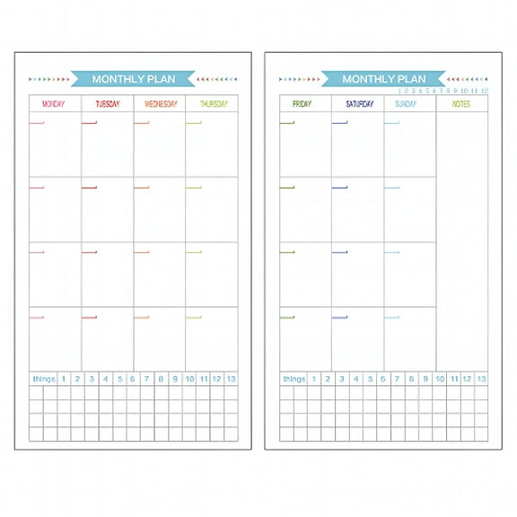 CCOCC 2026 New 40 Sheets A5 Size 6-Hole Paper Refills for Notebook Planner Journal Diary for Journaling, Note-Taking, Organizing, Planning, Personal Use, Office Use.