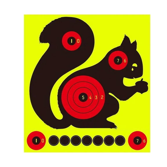 CCOCC 2026 New 50 Pcs Shooting Targets,8In Adhesive Shooting Paper Targets for Shooting Range,Target Practice Accurate Aiming Range Targets for Shooting Range,Home Practice,Style4