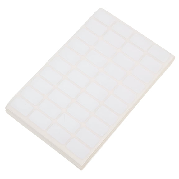 CCOCC 2026 New 50 Sheets Blank Sticker Labels for School and Office Supplies for Labeling, Organization, School Projects, Office Use, Inventory Tracking, Personalizing Items.