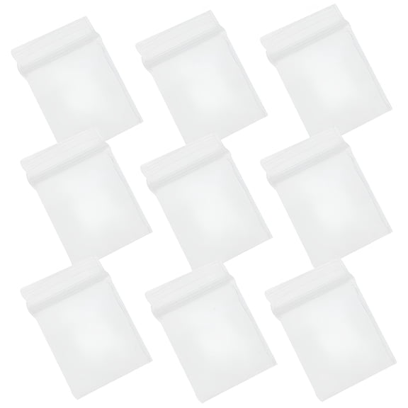 CCOCC 2026 New 500 Pcs Transparent Bag Seal Baggies Mini Storage Bags for Small Items,Jewelry Packaging,Craft Supplies,Retail Display,Organization