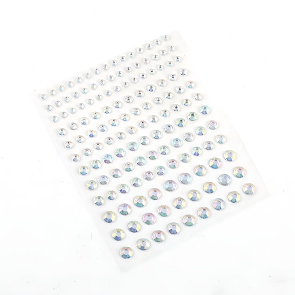 CCOCC 2026 New 6 Sheets Decorative Gems Stickers Rhinestone Bling Stickers for Face for Makeup,Face Decoration,Costume Accessories,Party Embellishments,Beauty Projects,Creative Arts