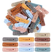 CCOCC 2026 New 60 Pcs Sewing Labels Custom Stickers Clothing Tags Baby Office for Home, School, Crafts, Clothing, Organization