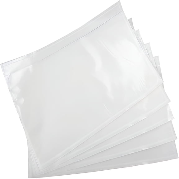 CCOCC 2026 New 7.5'' X 5.5'' Packing List Pouches,Shipping Label Envelopes Clear Adhesive Top Loading Packing List for Shipping,Warehouse,Logistics,Packaging,Mail - 100 Packs