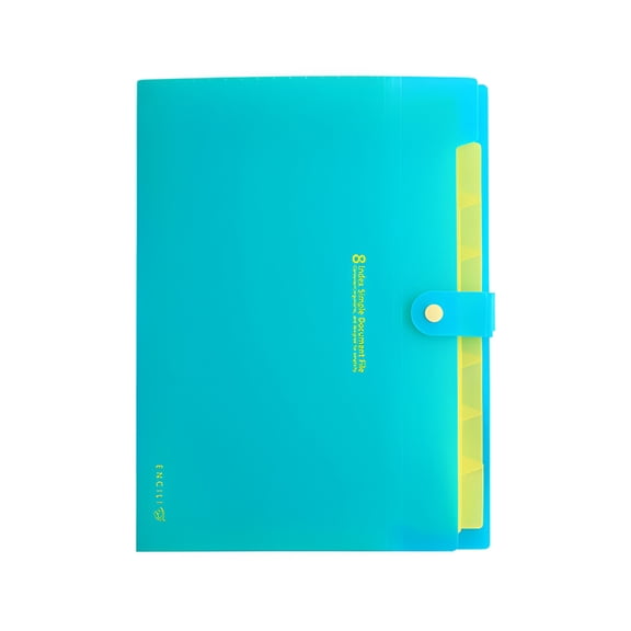 CCOCC 2026 New 8 Pockets Accordion File Organizer,Letter A4 Paper Expanding File Folder Pockets Accordion Document Organize,Expanding File Folders,Portable Document Paper Organizer