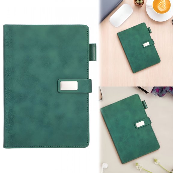 CCOCC 2026 New A5 Hardcover Notebook with Magnetic Buckle,Small Notebook with Pen Loop,Leather Notebook Journal,College Ruled Notepad,Thick Daily Diary for Men Women,Great Gift for Travel Personal