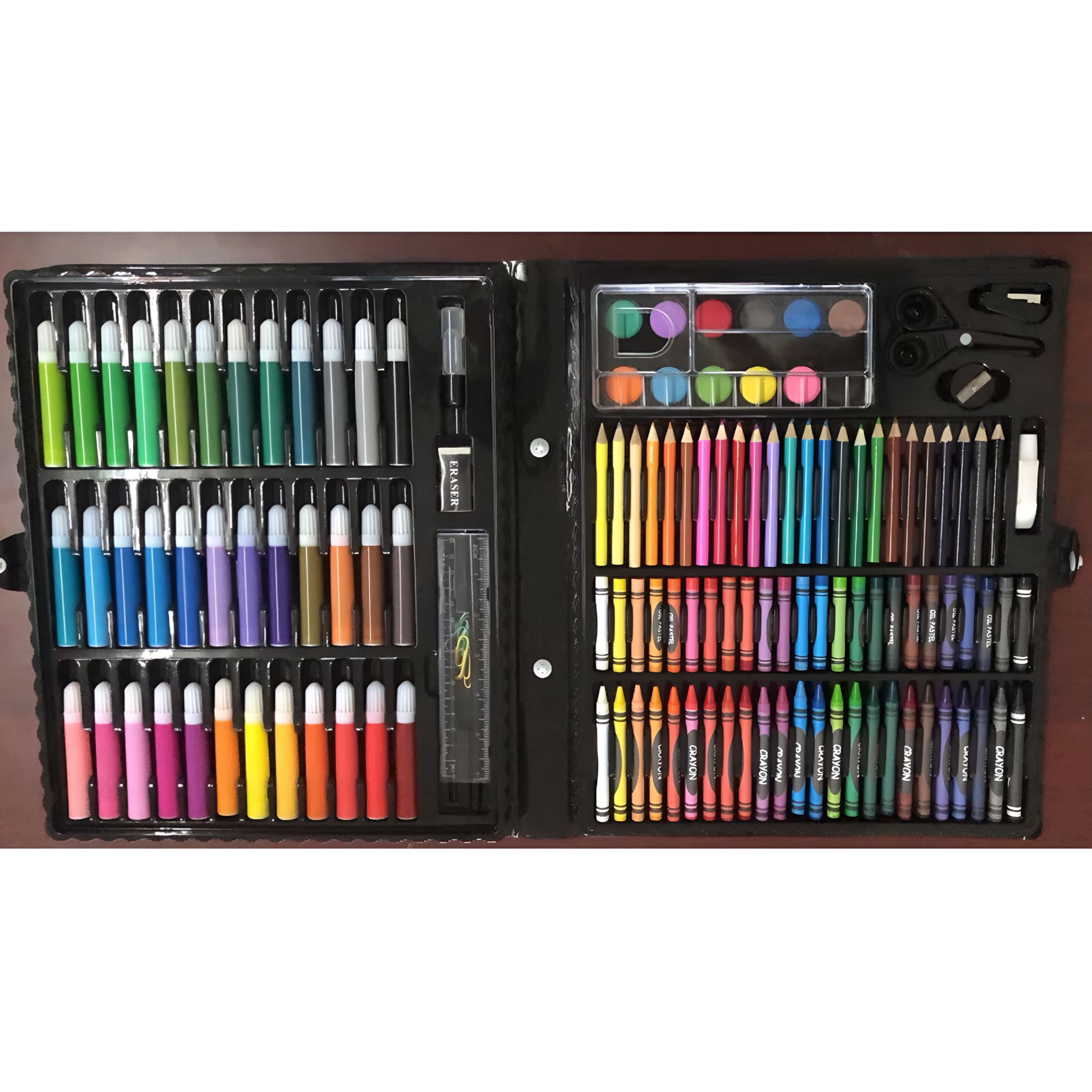 CCOCC 2026 New Arts and Crafts Supplies Professional Color Set,Art Kit for Kids and Adult,With Compact Portable Case Drawing Painting Set for Kids Girls Boys Teens,Coloring Art Kit Gift Case