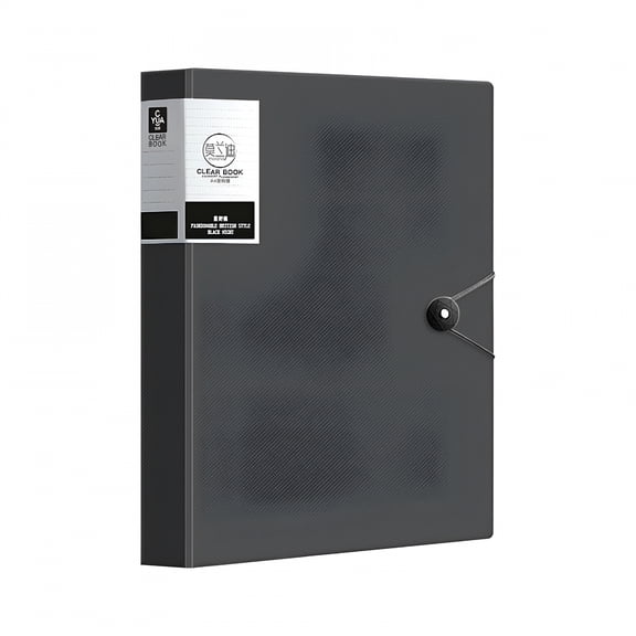 CCOCC 2026 New Binder with Plastic Sleeves 9X12" Heavy Duty Art Portfolio Folder with Clear Sheet Protectors Display 30 Pages Presentation Book for Artwork, Document Organizer Binder
