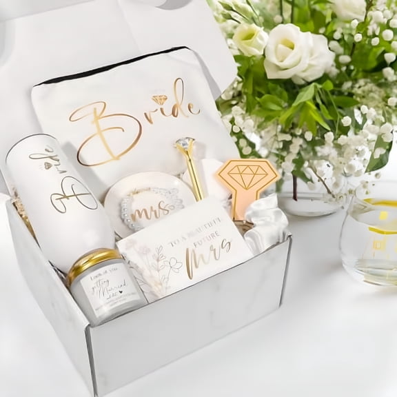 CCOCC 2026 New Bride to Be Gifts Box,Bridal Shower Gifts,Bachelorette Engagement Wedding Gift Basket for Bride,Unique Bachelor Party Fiancee Gift,Future Mrs Newly Engaged Bachelorette Party Favors