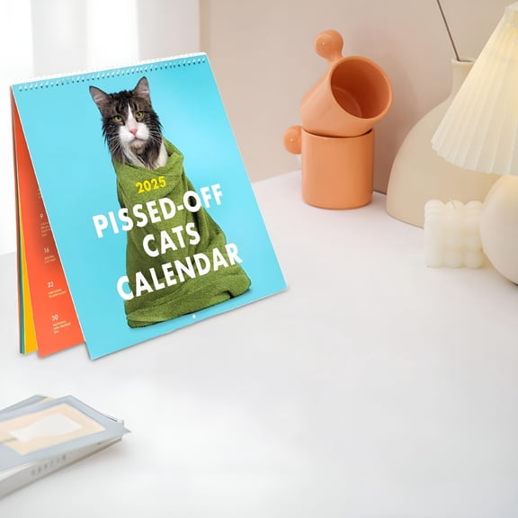 CCOCC 2026 New Calendar Fun Playful Gifts for Cat Lovers 12 Month Joke Gift Program 2026 Off Cats Calendar for Cat Lovers, Gifting, Home Decor, Office, Humor, Daily Enjoyment, Calendar Enthusiasts