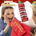 thumbnail image 1 of CCOCC 2026 New Christmas Santa Money Envelope 6 Slots-Christmas Cash Wallet Holiday Gift Card Holder,Fold-Out Red Envelope Money Box Diy Reusable Wallet Christmas Card Holder, 1 of 6