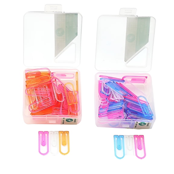 CCOCC 2026 New Colorful Paper Clip Clips-120Pcs Binder Clips for Office Paperclips for Offices, Schools, Home Offices, Document Organization, File Management, Workstations.