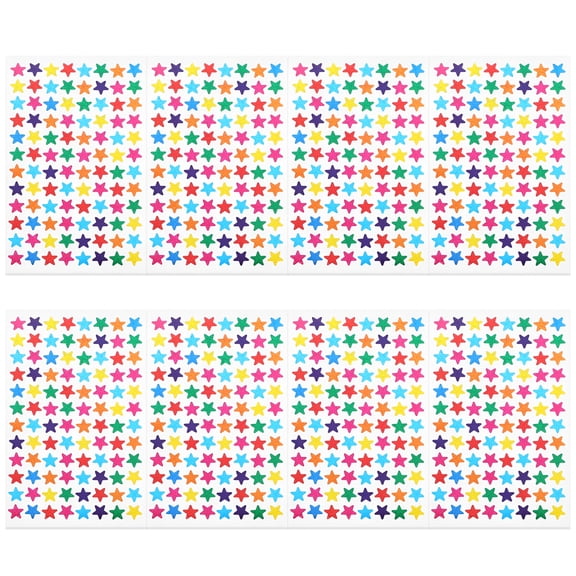 CCOCC 2026 New Colorful Star Sticker 960Pcs 1Cm Self-Adhesive Sparkle Star Stickers Removable Star Labels for Cards Scrapbooking Home Decor for Planners,Crafts,Journals,Gifts,Party Decorations