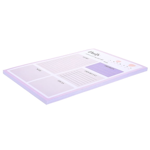 CCOCC 2026 New Daily Schedule Planner Paper Notepad Students Daily Task Planner for School Office for Home, Work, Study, Travel