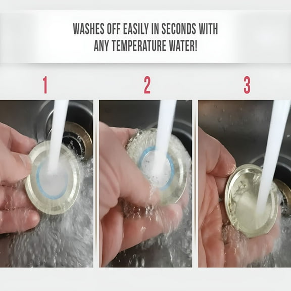 CCOCC 2026 New Dissolvable Canning Labels for Jars -200 Food Labels Stickers That Dissolve in Water in 30 Seconds -2 In. Round,Removable Labels for Food Container Prep