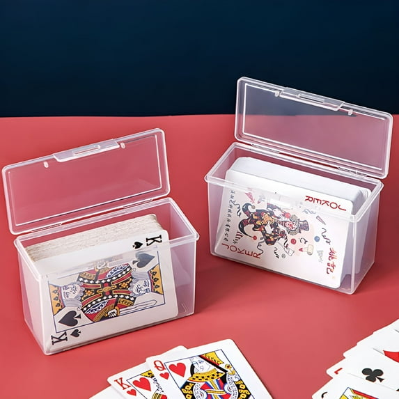 CCOCC 2026 New Empty Playing Card Storage Box Game Card Organizers for ...