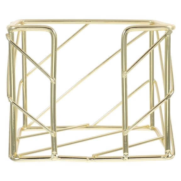CCOCC 2026 New Gold Metal Desk Organizer Memo Notes and Sticky Notes Holder for Home Office Supplies and Organizing Accessories for Desk Organization, Office, Workspace, Study Room