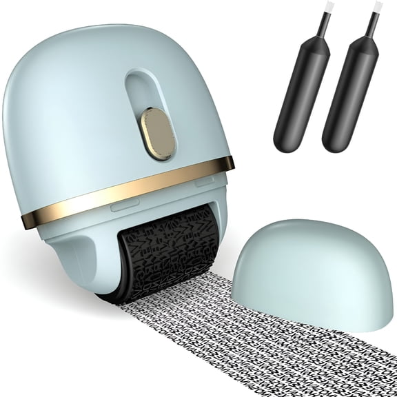 CCOCC 2026 New Identity Protection Roller Stamps 2 Pack-Confidential Roller Stamp with 4 Refills-Wide Identity Theft Protection Stamp for Id Blockout,Privacy&Security(Black)