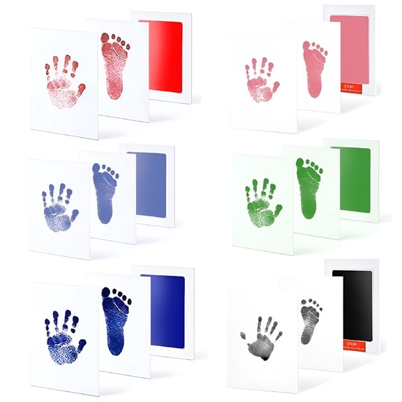 CCOCC 2026 New Inkless Infant Hand Foot Stamp Set Pet for Cat Dog Paw Print Pad Clean for Touch for Baby Crafts,Pet Keepsakes,Diy Art,Memory Making,Scrapbooking