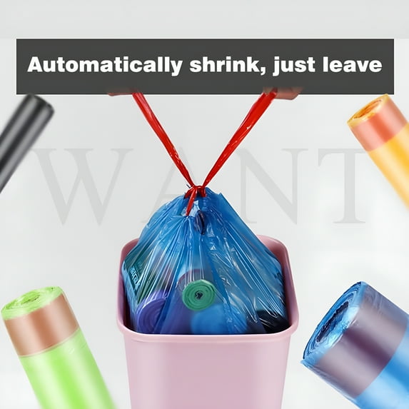 CCOCC 2026 New Kitchen Drawstring Garbage Bag,5Pcs 5Gallon,Fresh Scents Garbage Bags,For Large Kitchen Trash Can for Home Use,Cleaning,Office,Outdoor Spaces,Picnics,Parties,Waste Disposal