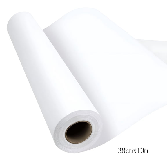 CCOCC 2026 New Kraft Paper White Easel Paper Roll for Kids for Moving,Gift Wrapping,Wall Art,Table Runner,Floor Covering,Packing,Bulletin 38Cmx10M
