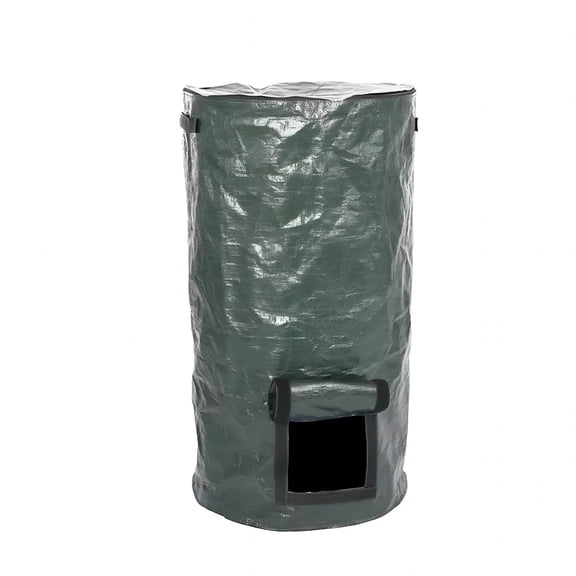 CCOCC 2026 New Leaf Trash Bag Large Capacity Waterproof Pe Material Organic Compost Bag Extra-Large Heavy-Duty Garbage Can Garden Supplies for Yard,Garden,Kitchen,Patio,Outdoor