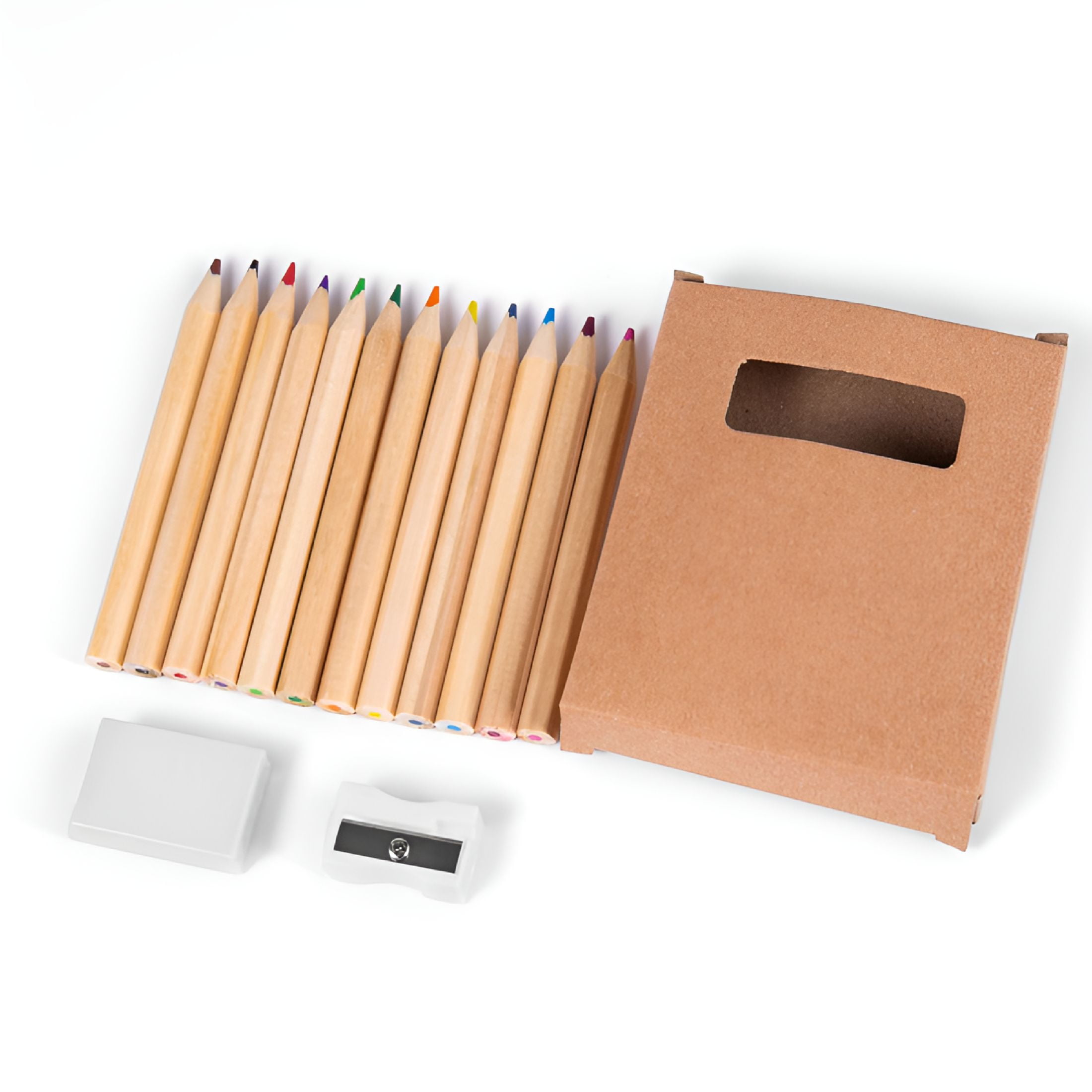 CCOCC 2026 New Mini Drawing Class Colored Pencil Set for Kids Back to School Supplies Portable Short Fat Pencils,Colored Pencils Bulk for Art,Drawing,Sketching,Crafts