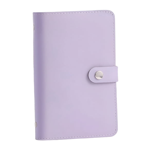 CCOCC 2026 New Money Organizer for Binder Saver Saving Book Storage Booklet Coin Collector-Paper Currency Collection Book with Large Capacity for Loose Change Purple;