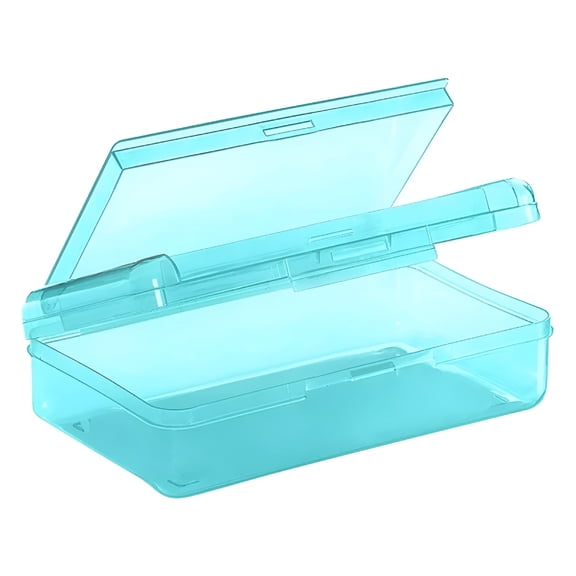 CCOCC 2026 New Pencil Box, Double Layer Large Capacity Pencil Box, Large Capacity Storage, 2 Compartments Plastic Pencils Case for Office Supplies Pen Boxes, Hard Snap-Tight Lid