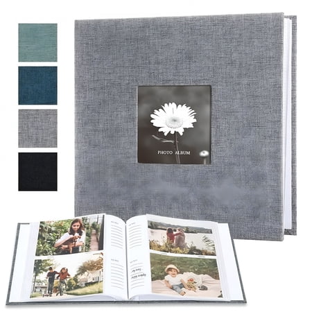 CCOCC 2026 New Photo Album with Memo Writing Space for 4X6 Photos,Acid-Free Pages and Diy Cover,Holds 200 Or 300 Pictures,For Scrapbooking and Memory Preservation