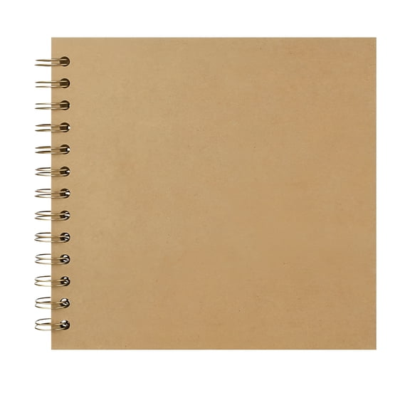 CCOCC 2026 New Photo Album,Scrapbook 7X7 Inch Diy Scrapbook Album Hardcover Kraft Paper Scrap Book Photo Albums 20 Sheets Memory Book for Family Wedding,Back-To-School Season Gift