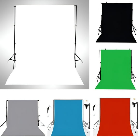 CCOCC 2026 New Photography Cloth,Solid Color Photo Studio Prop Background Studio Cloth Green Screen Photography Background for Photographer Kids Children Adults