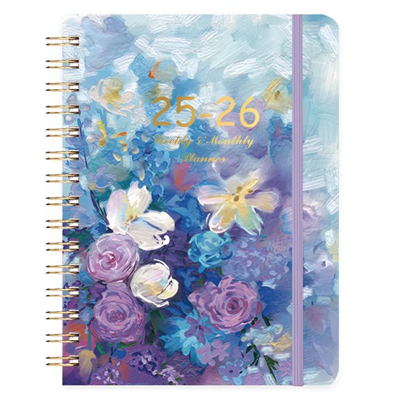 CCOCC 2026 New Planner Page Indexing Monthly Planner 2026 Fast Month Identification and Efficiency Weekly Planner for Office Study Home Style3 A5