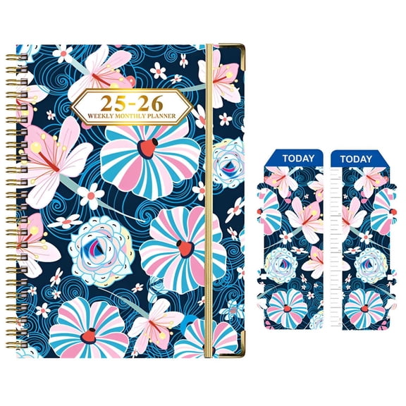 CCOCC 2026 New Planner Rounded Corners Day Planner 2026 Premium Protection Weekly Planner for Office School Home Style2 A5