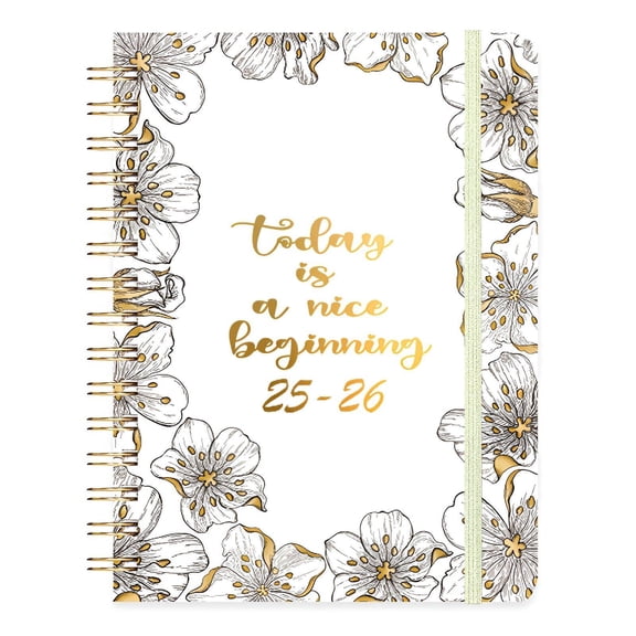 CCOCC 2026 New Planner Smooth Surface Day Planner 2026 Ink-Friendly Paper and Seamless Writing Weekly Planner for Office Study Home Style2 A5
