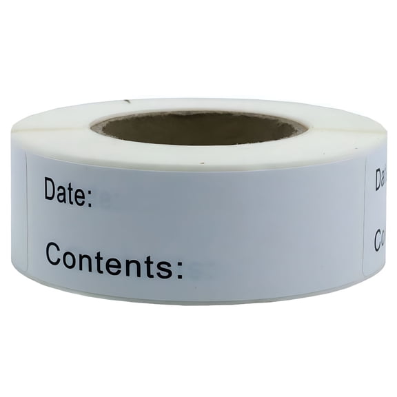 CCOCC 2026 New Removable Date Label Diy Sticker Kitchen Food Storage Household Adhesive for Jars,Containers,Bottles,Kitchen,Pantry
