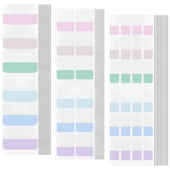 CCOCC 2026 New Reusable Writable Flags,Planner Tabs for Color-Coded Organization,Laminated Sturdy Tabs,Repositionable Sticky Index Tabs,For Home Office Notebooks,420 Pcs