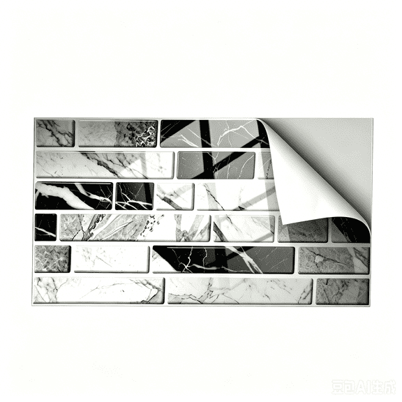 CCOCC 2026 New Self-Adhesive Peel and Stick Wallpaper 3D Stone Design Brick Wall Tile for Home Bathroom Kitchen Backsplash for Kitchen,Bathroom,Living Room,Hallway,Office,12 Packs