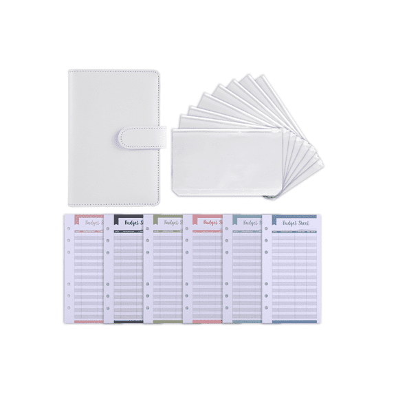 CCOCC 2026 New Small Notebook Comes with A Time Planning Template Budget Book Suitable As A Gift Mini Notebook White for Budgeting Time Management Organizing Gift Giving Daily Planning