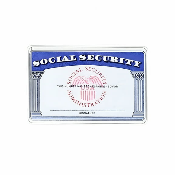 CCOCC 2026 New Social Security Card Covers,New Card Covers,Card Covers,Transparent Plastic Wallet Credit Card Clips,10 Pcs for Id Cards, Credit Cards, Membership Cards, Business Cards, Office Use