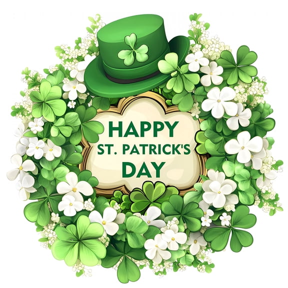 CCOCC 2026 New St. Patrick'S Day Sticker Party Decorations,Shamrock and Clover Window Clings,Green Holiday Wall Decals for Home,Classroom,Office,Doors and Glass