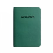 CCOCC 2026 New Tiny Notebook A7 Small Notepad Pocket Size,Leather Hardcover Mini Notebook,Tear Off Sheet Tiny Notepad,Mini Pocket Notebook for Nurse Reporter - Green
