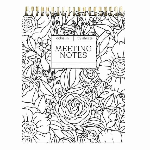 CCOCC 2026 New Top Spiral Notebook,Steno Pads,Hardcover Steno Pads,Top Bound Spiral Notebooks,8"X11" College Ruled Spiral Notepad Left-Handed Notebooks for Work Office Business