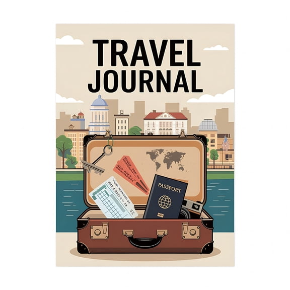 CCOCC 2026 New Travel Journal Travel Memories Log Diary Notebook Roadtrip Adventure Journal Book Travel Planner Gift for Travelers for Vacation,Trip,Backpacking,Camping,Roadtrip