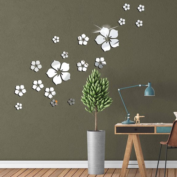 RLESO 2026 New Wall Paper Light Reflection and Spacious Feel Stickers 3D Design with